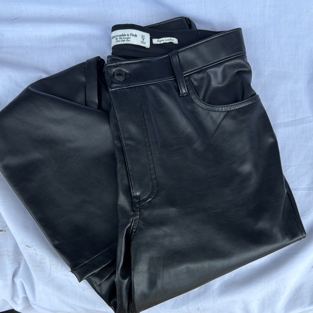 Abercrombie & Fitch Black Slim Pants